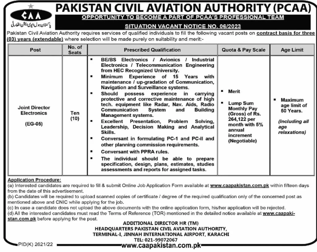 Civil Aviation Authority CAA Jobs 2023