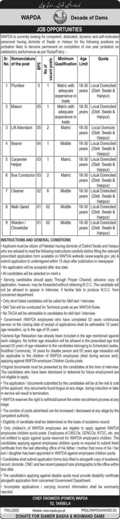 WAPDA Jobs 2023