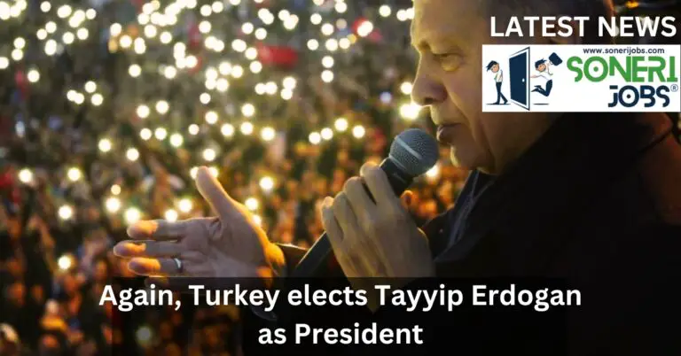 Again, Turkey elects Tayyip Erdogan as President