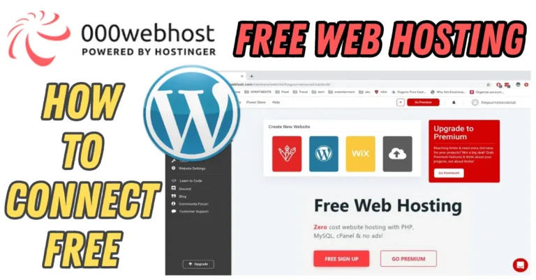 Free WordPress Hosting How To Connect Free Hosting