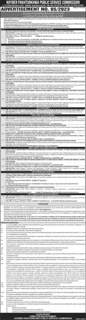 KPPSC Jobs 2023 Advertisement