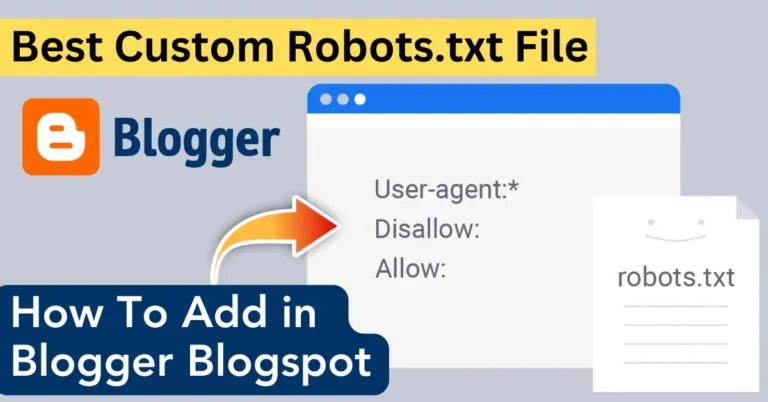 Best Custom Robots.txt File for Blogger Blogspot - Part #2