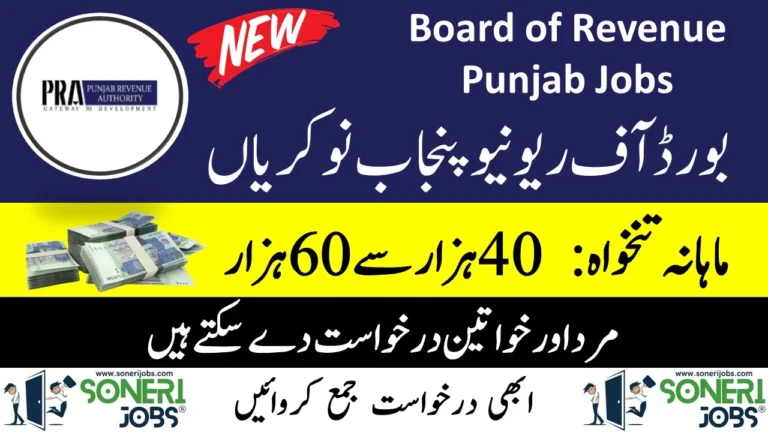 Board of Revenue Punjab Jobs 2023