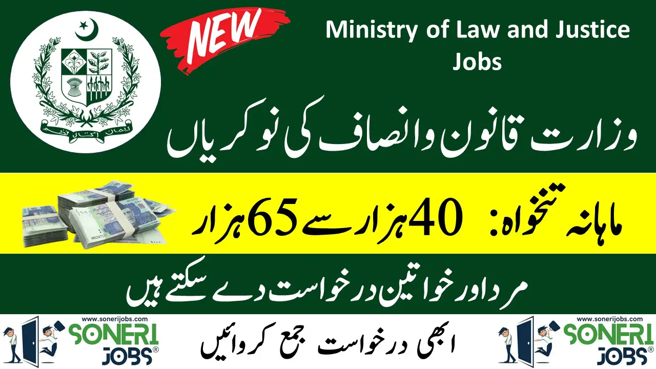 Ministry of Law and Justice Jobs 2023