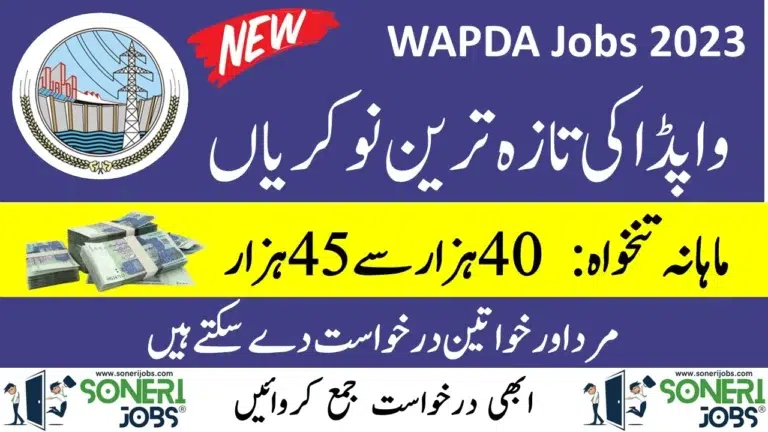 WAPDA Jobs 2023 Current Opportunities