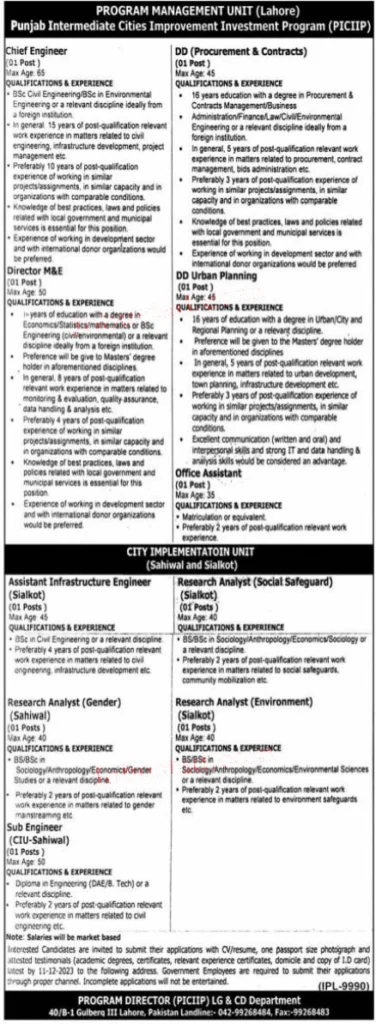 Local Govt and Community Development Department Jobs 2023 Advertisement