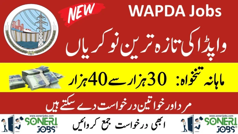 WAPDA Jobs 2023 Current Opportunities