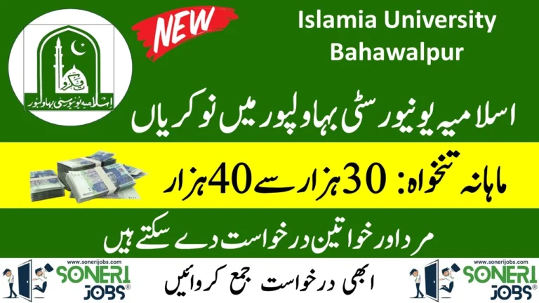 Islamia University Bahawalpur Jobs 2024