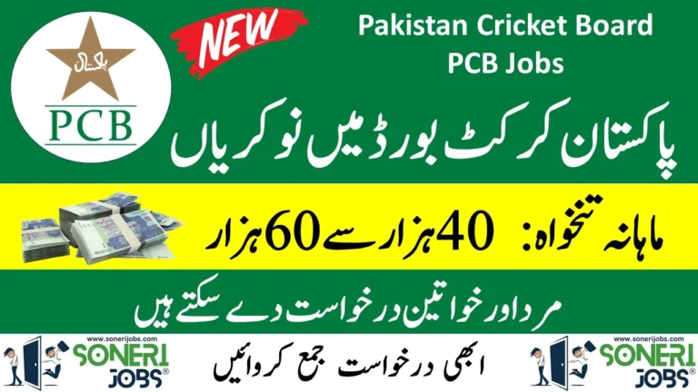 Pakistan Cricket Board PCB Jobs 2024