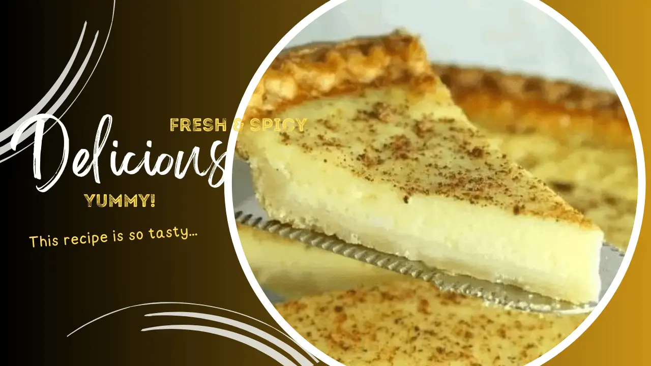 Custard Pie Recipe Creamy Perfection in Every Slice