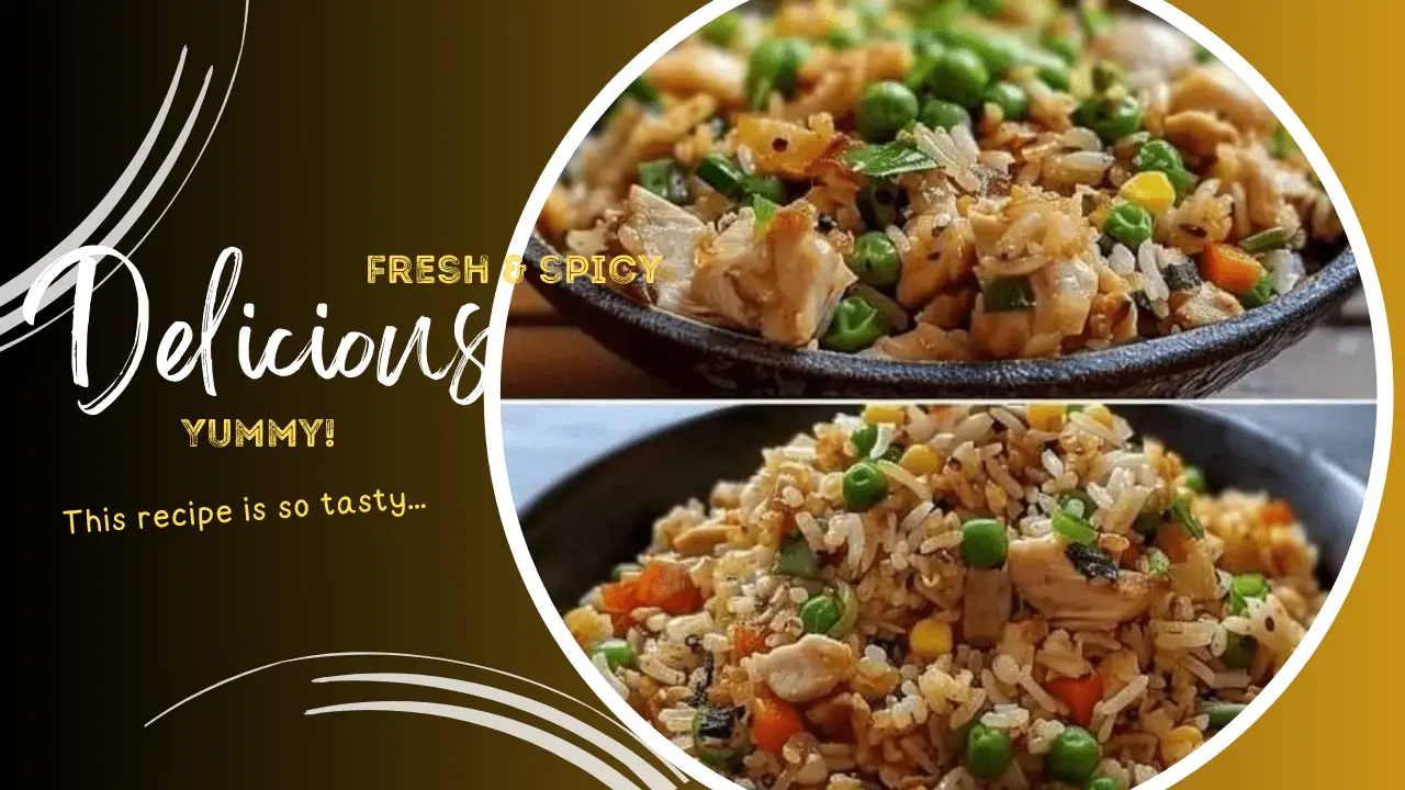 Garlic Chicken Fried Rice Recipe