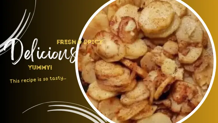 Crispy Fried Potatoes and Onions Recipe