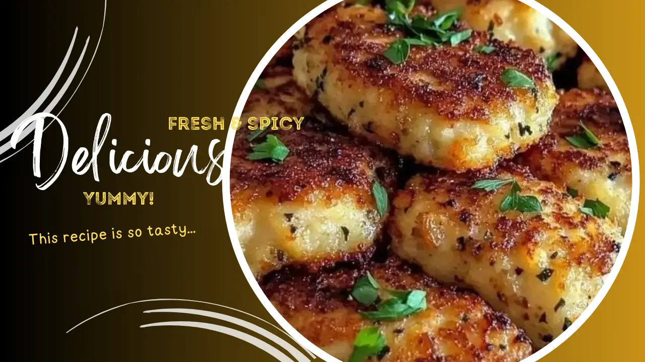 Crispy Herb-Crusted Potato Cakes Recipe