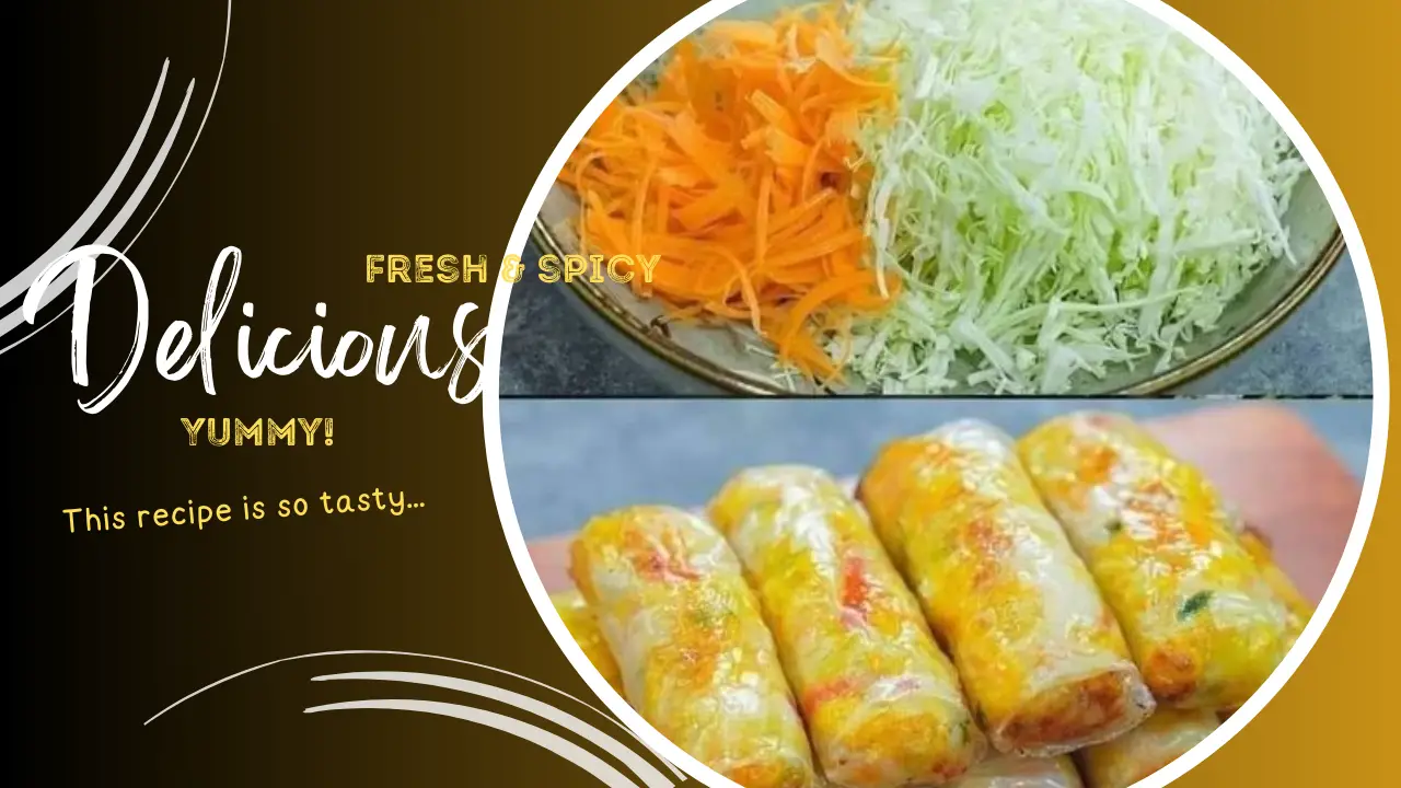 Crispy Vegetable Spring Rolls Recipe