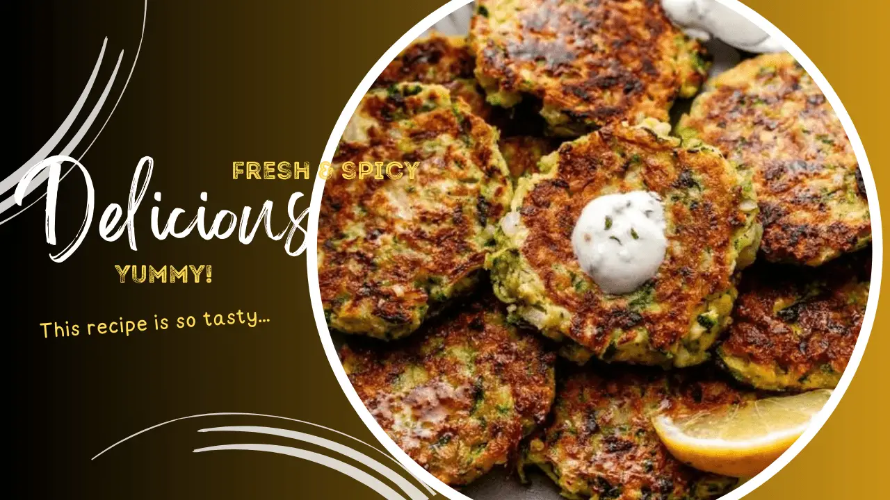 Crispy Zucchini Fritters A Deliciously Easy Appetizer