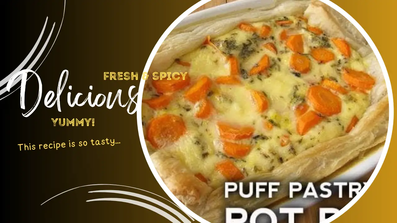 Flaky Puff Pastry Vegetable Pot Pie