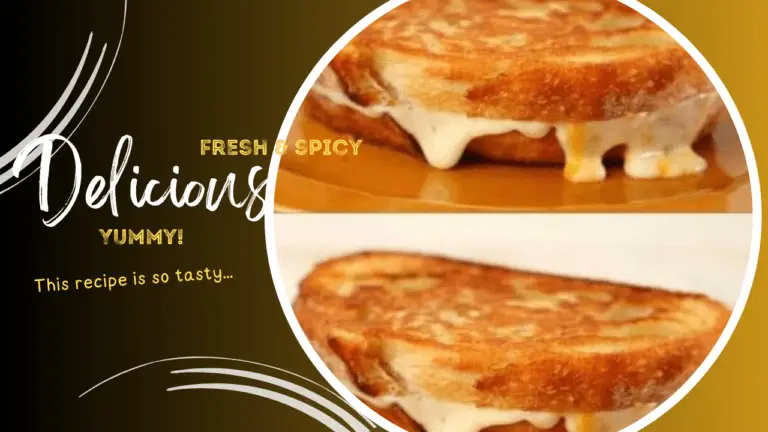 Grilled Cheese Sandwich Crispy Perfection with a Twist