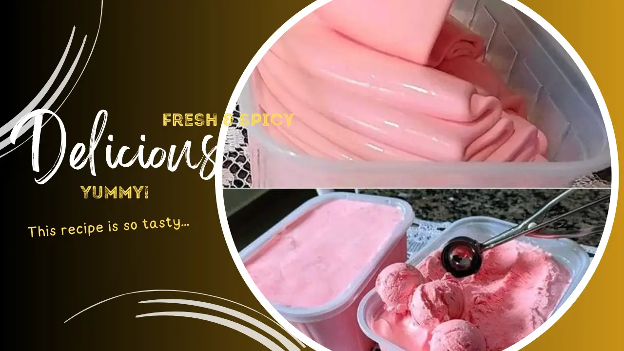 Homemade Strawberry Ice Cream Recipe