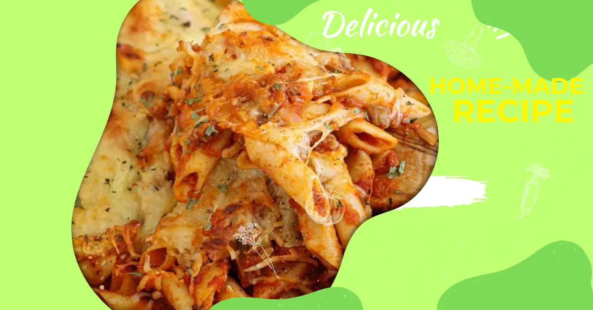 Baked Mostaccioli Recipe