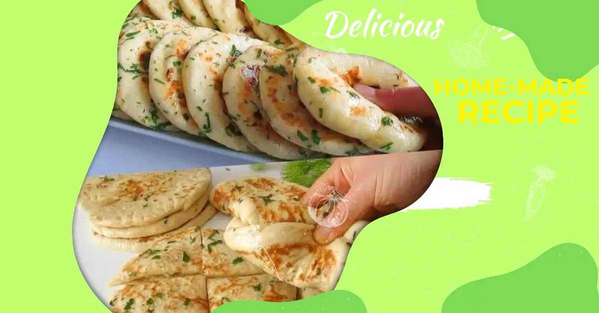 Homemade Garlic Herb Flatbread Recipe