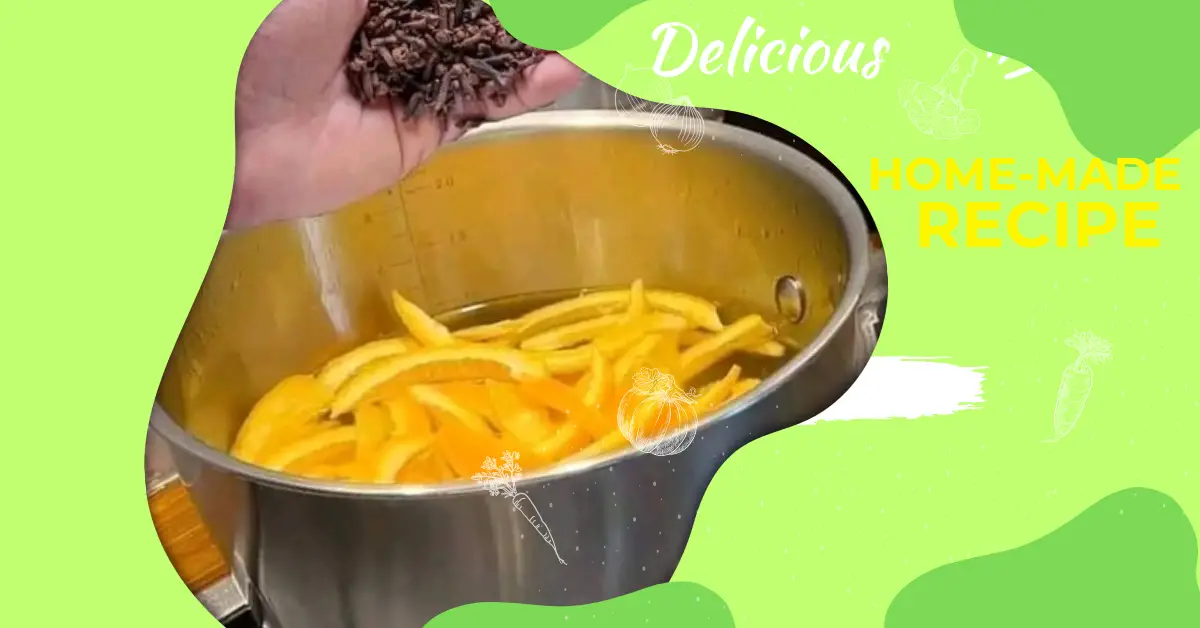 Boiling Orange Peels with Cloves Recipe