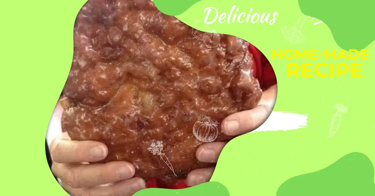 Amish Apple Fritter Recipe