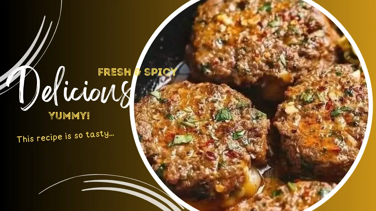 Juicy Stuffed Burger Patties with a Flavor-Packed Surprise