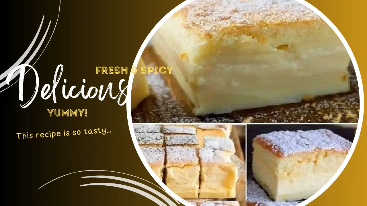 Magic Custard Cake Recipe