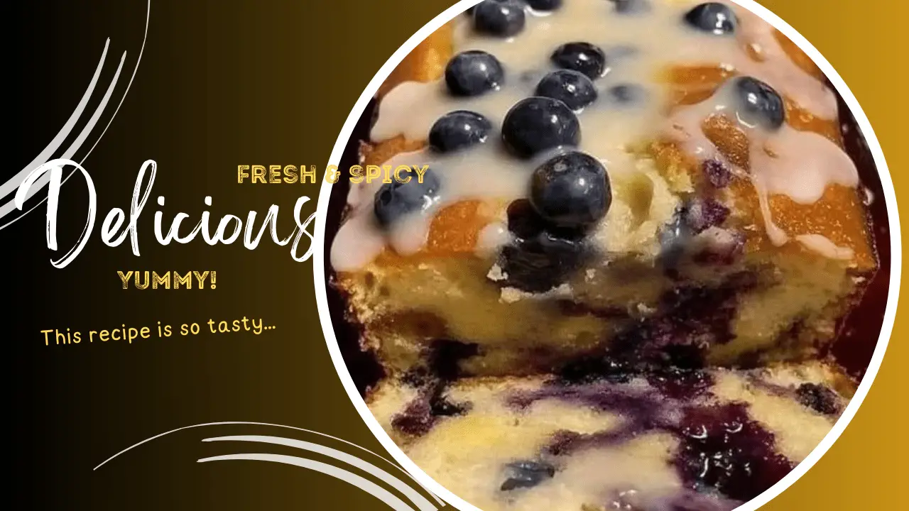 Moist and Zesty Lemon Blueberry Loaf Recipe