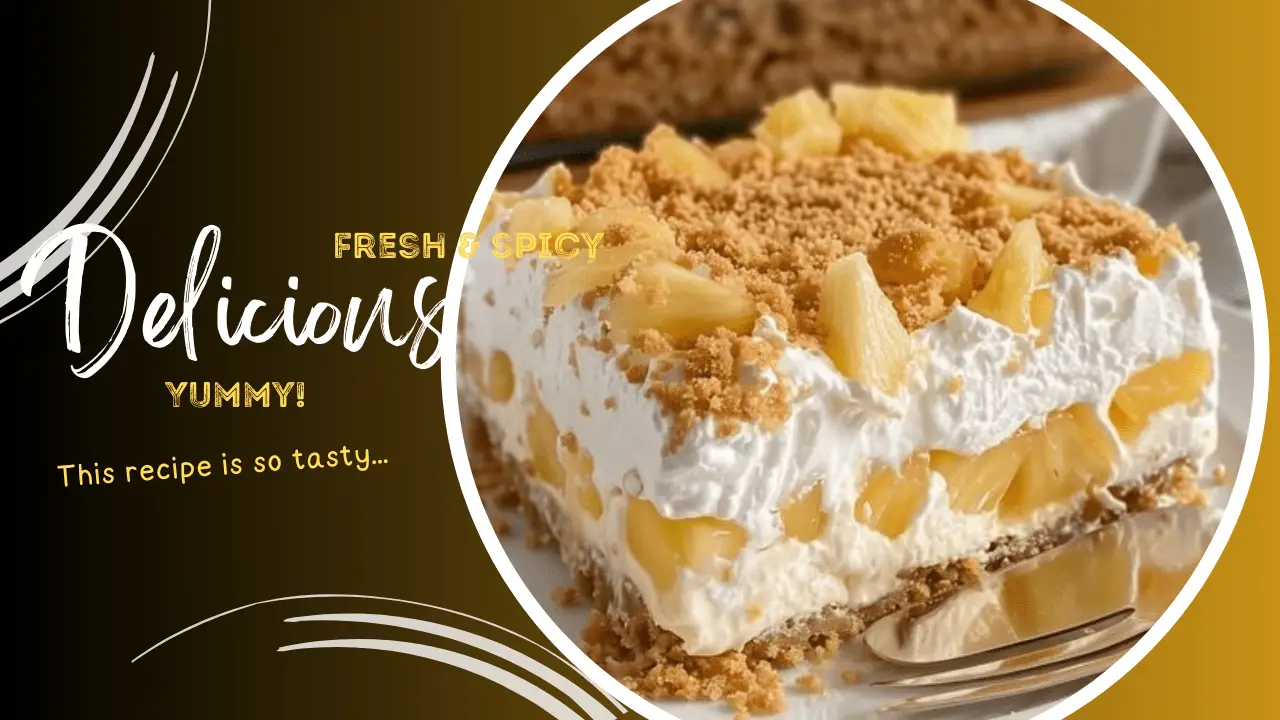 Pineapple Delight A Tropical Creamy Dream Dessert