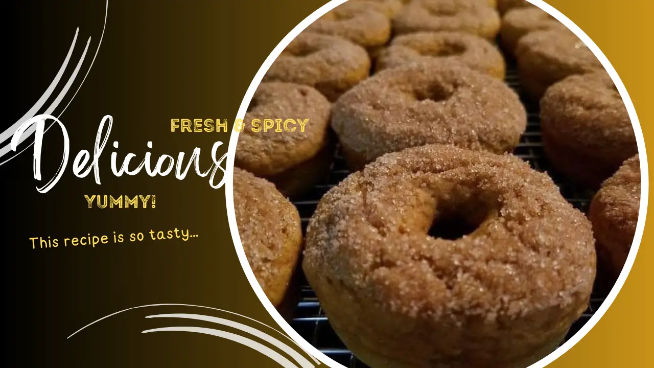 Pumpkin Cinnamon Sugar Donuts Recipe