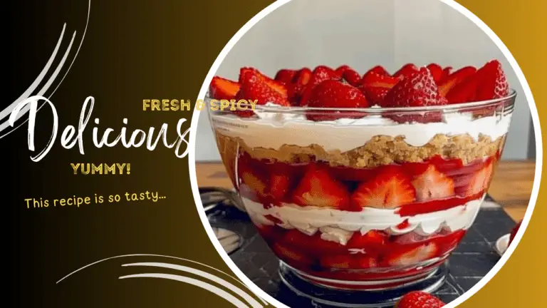 Strawberry Cheesecake Trifle A Decadent Delight