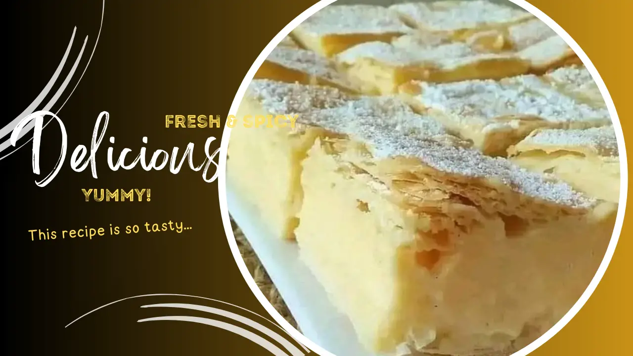 Vanilla Custard Bars A Perfectly Creamy Delight