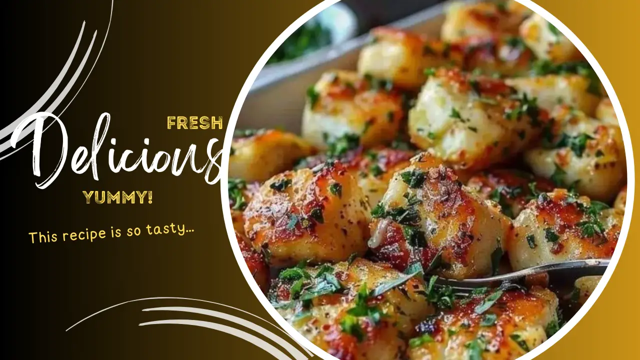 Zesty Lemon & Garlic Chicken Bites A Flavorful Delight