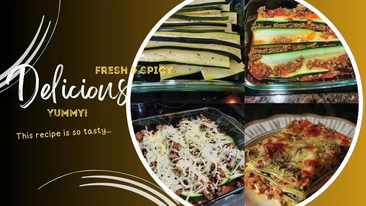 Zucchini No Noodle Lasagna Recipe