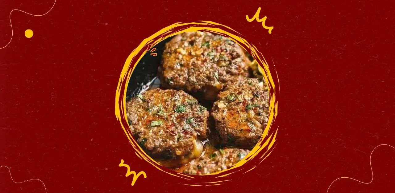 Juicy Stuffed Burger Patties Recipe