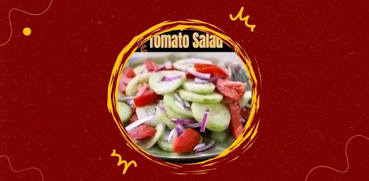 Cucumber, Onion, and Tomato Salad Recipe