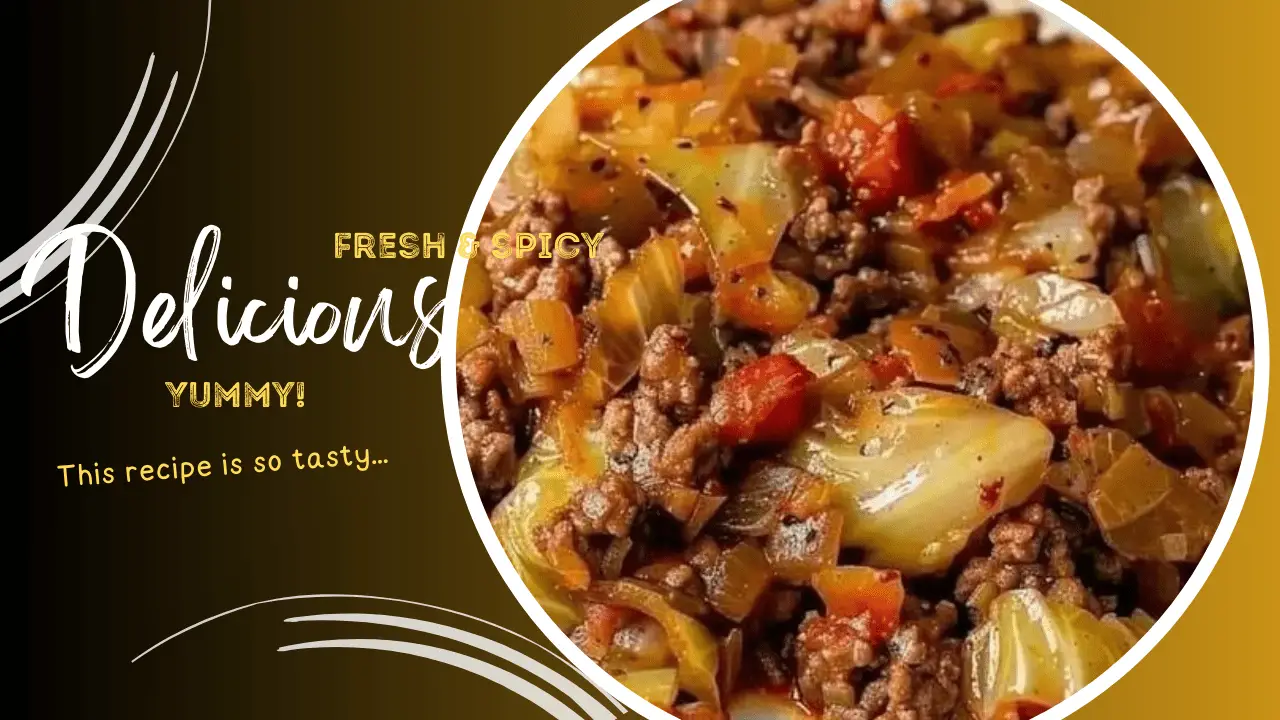 Classic Cabbage and Ground Beef Skillet Recipe