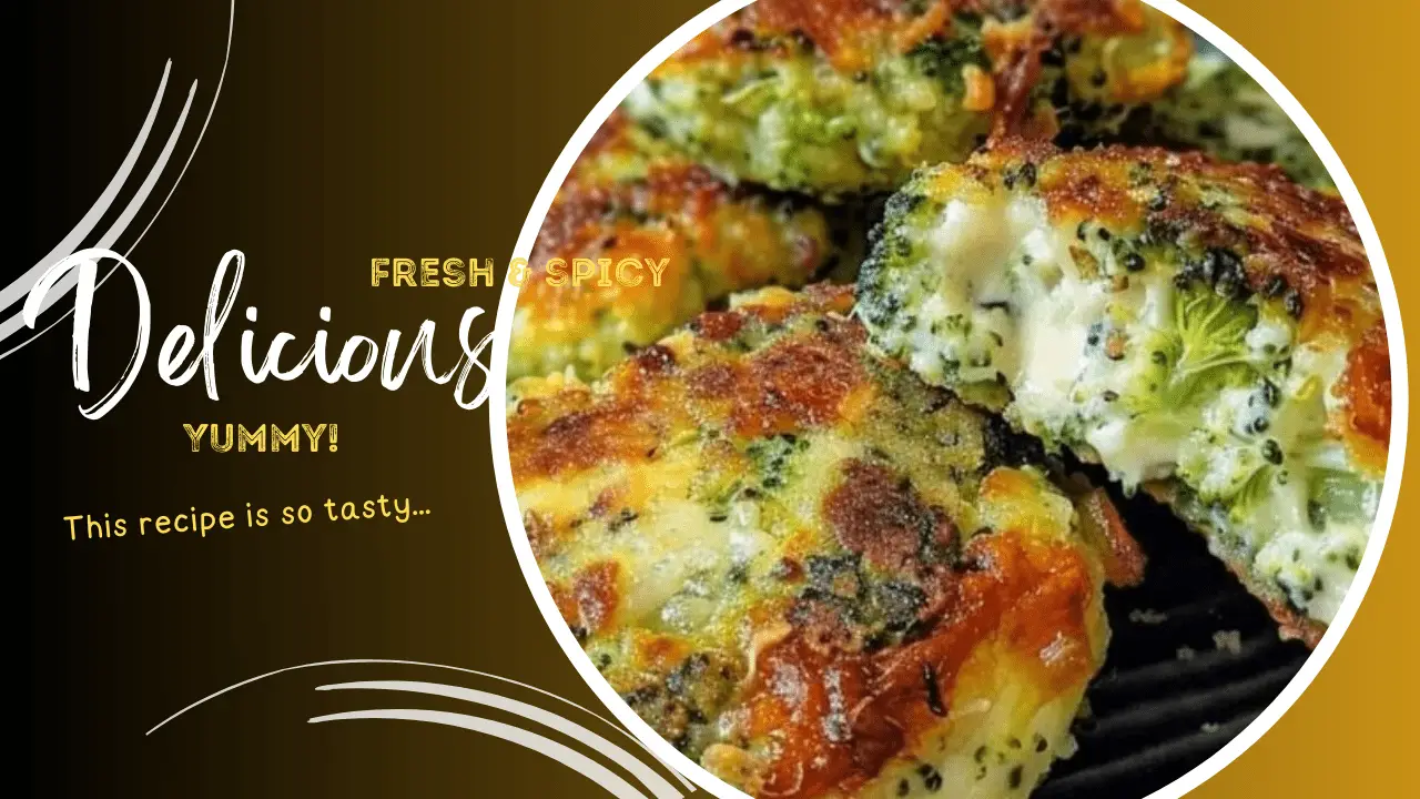 Crispy Broccoli Cheese Patties Recipe (2)