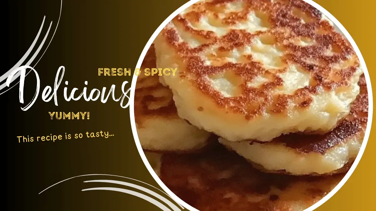 Crispy and Golden Potato Pancakes Recipe