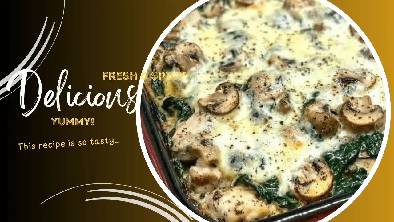 Deliciously Healthy Chicken, Spinach, and Mushroom Skillet Recipe