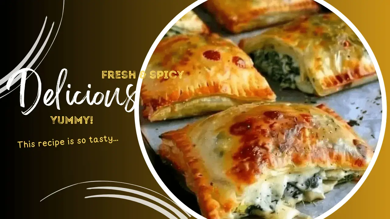 Golden Spinach-Stuffed Pastry Recipe