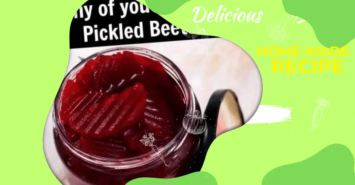 Pickled Beet Recipe