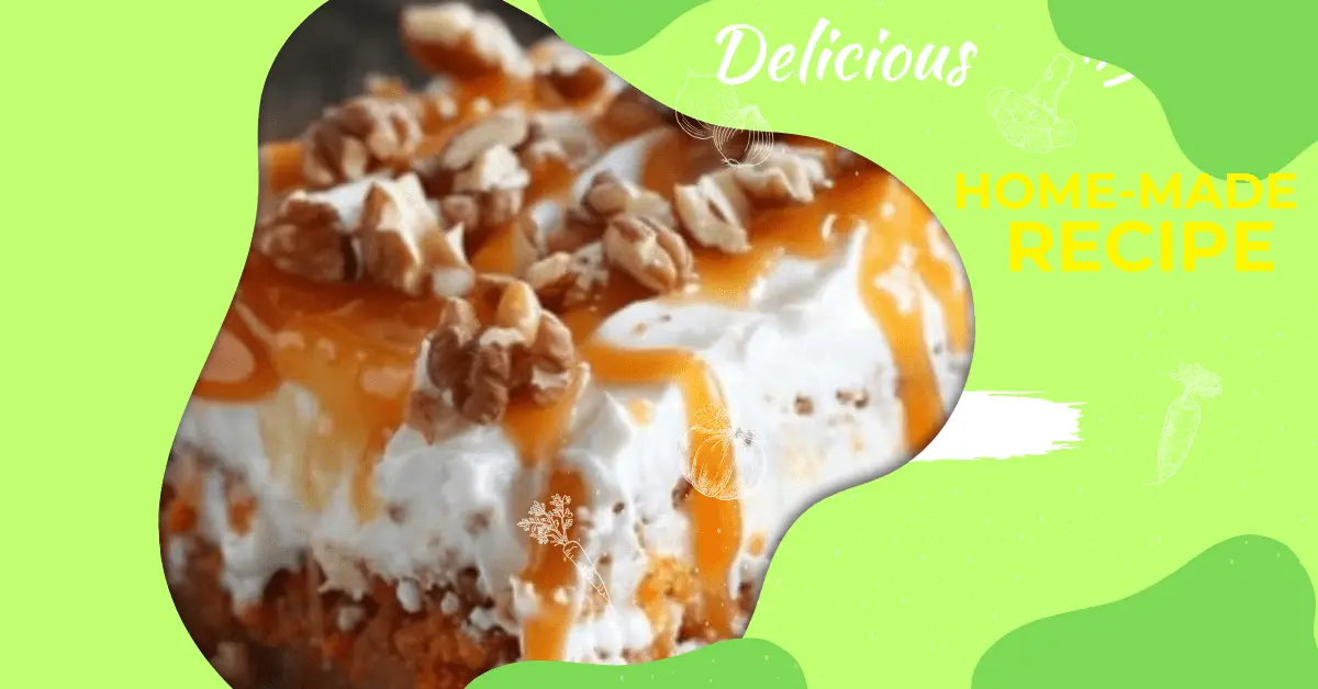 Carrot Cake Poke Cake Recipe