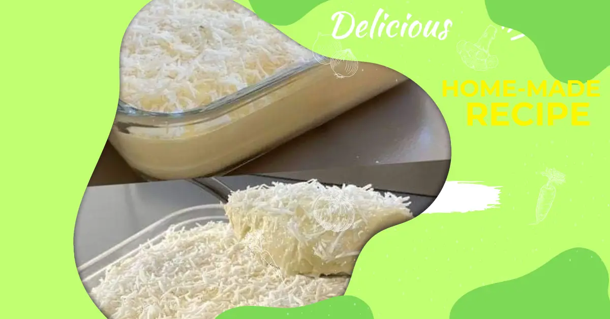 Coconut Condensed Milk Dessert Recipe