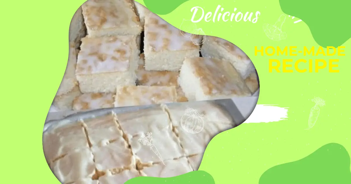 Lemon Sheet Cake Recipe