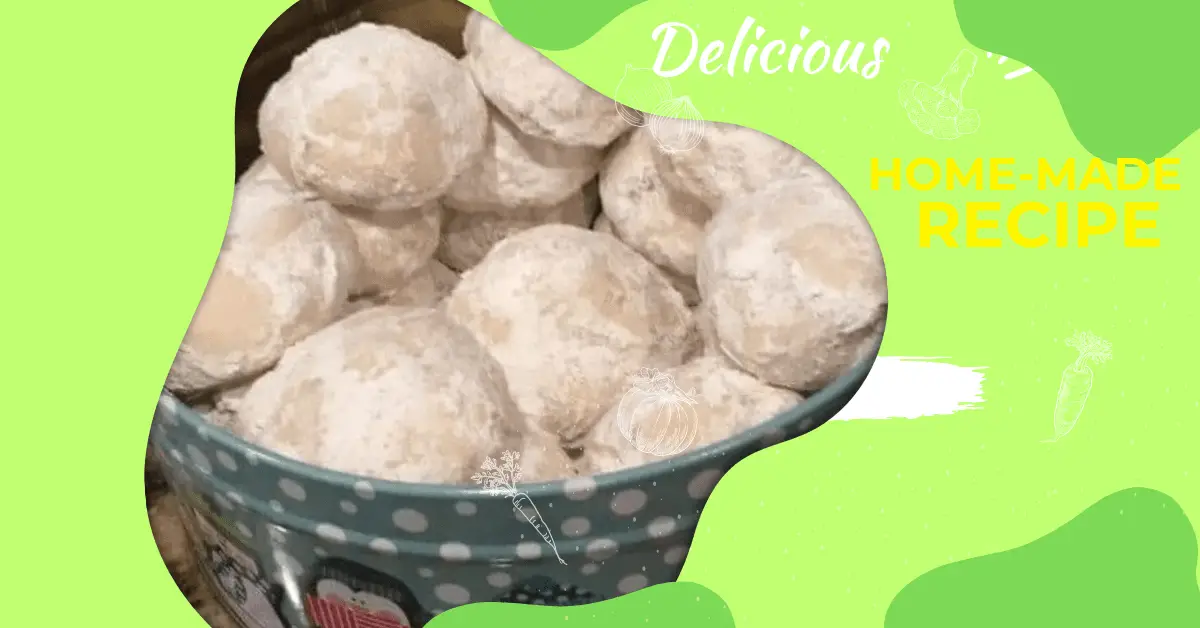 Snowball Cookies Recipe