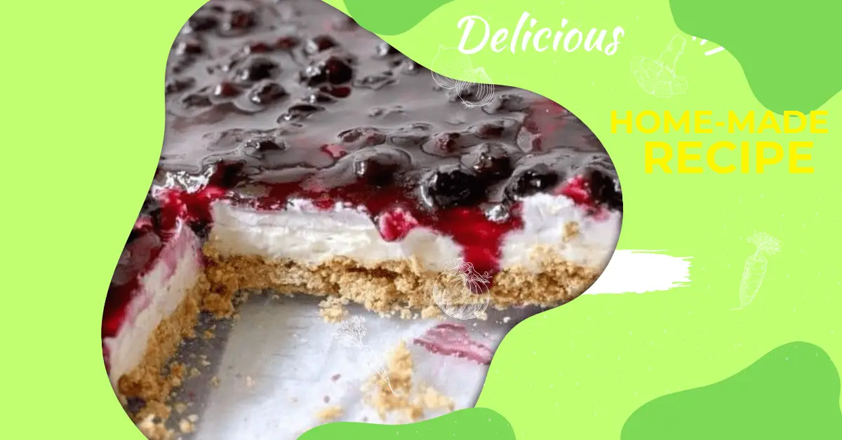 Bake Blueberry Cheesecake Recipe