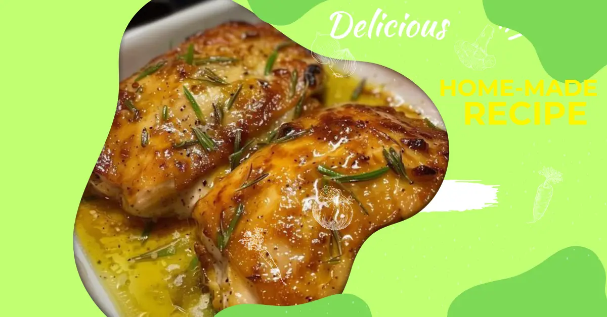 Baked Honey Garlic Chicken Thighs Recipe