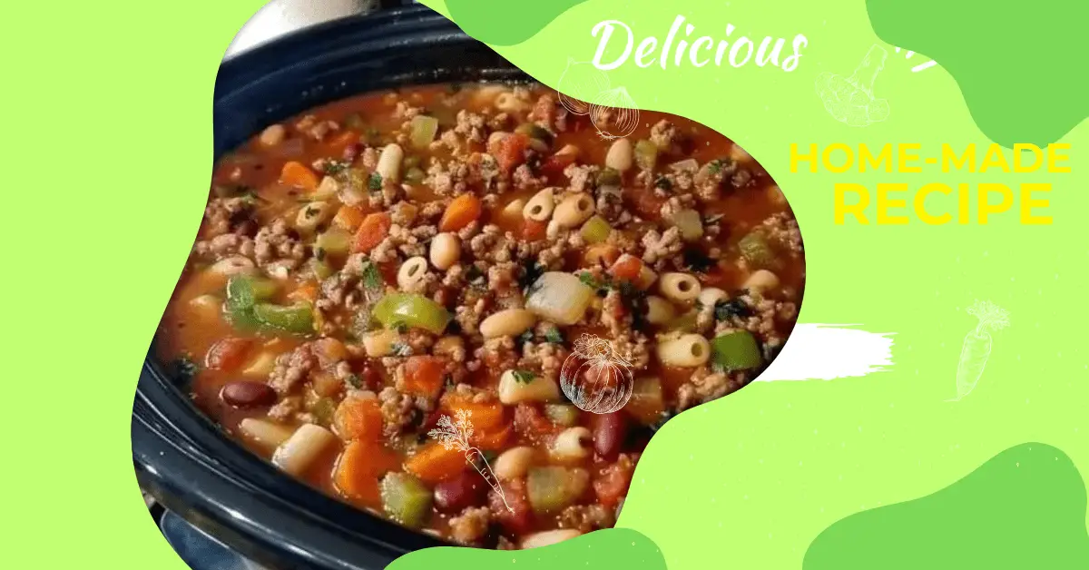 Pasta Fagioli Soup Recipe